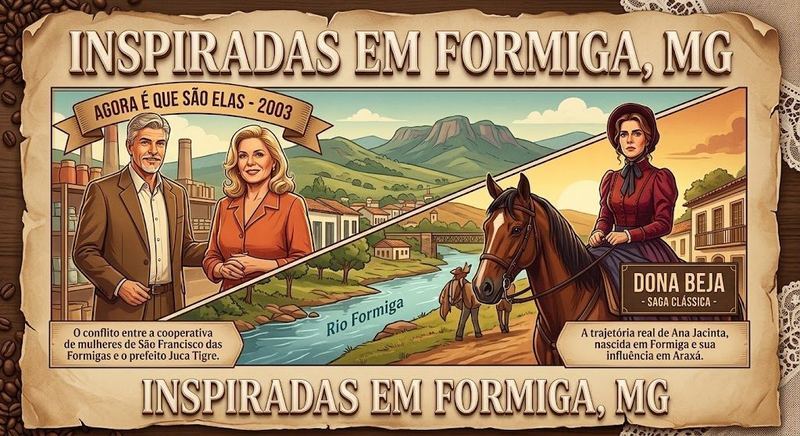 De Dona Beja às Fábricas de Costura: As Curiosas Histórias Que Ligam a Cidade de Formiga (MG) aos Grandes Clássicos da TV Brasileira